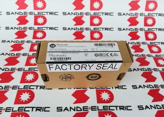 AB Modul Sisir Analog 4 Titik MicroLogix 1762-IF2OF2 Baru Allen Bradley