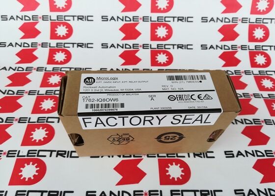 AB Allen Bradley 1762-IQ8OW6 MicroLogix 14 Point Digital Comb Module 1762IQ8OW6 Baru Dalam Kotak