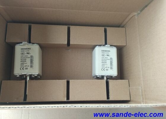 Set Sekring/Fuse-link Siemens 3NE3233, SITOR nh1 450a, 1000vac