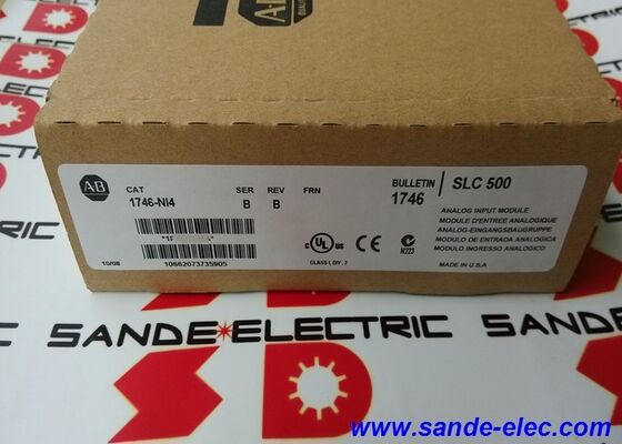 New Allen Bradley 1746-NI4 SLC 500 Modul Masukan Analog 1746NI4