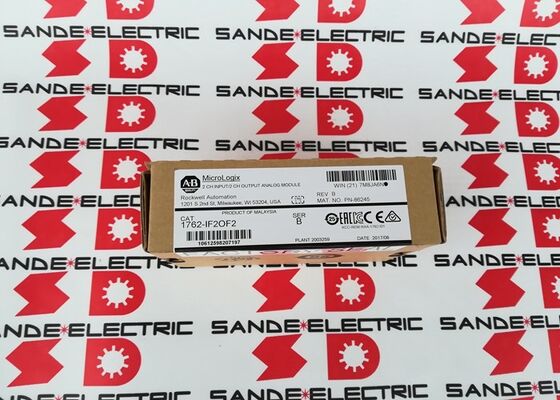 AB Modul Sisir Analog 4 Titik MicroLogix 1762-IF2OF2 Baru Allen Bradley