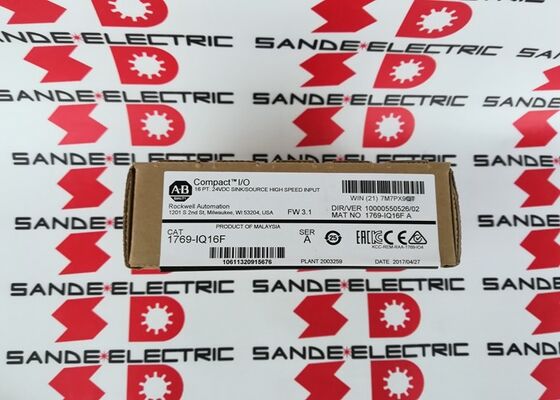 Satu Modul Masuk Berkecepatan Tinggi AB 1769-IQ16F Baru di Kotak 1769IQ16F