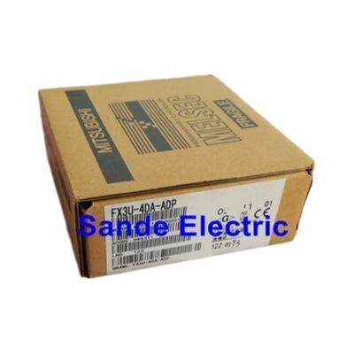 NEW dalam kotak MITSUBISHI FX3U-4DA-ADP FX3U4DAADP PLC pengiriman dipercepat modul