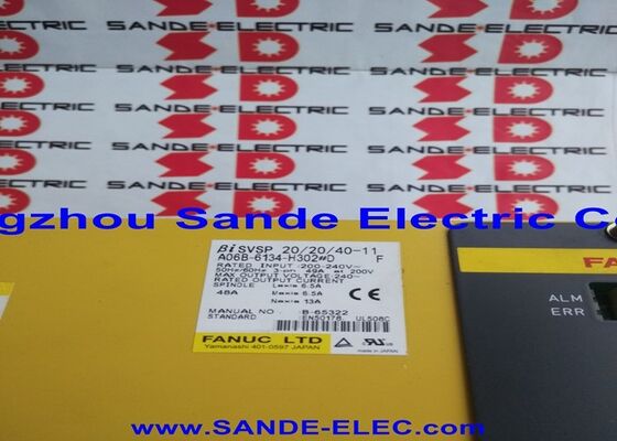 A06B-6134-H303 FANUC Unit Penguat Servo AC A06B6134H303 AO6B-6I34-H3O3