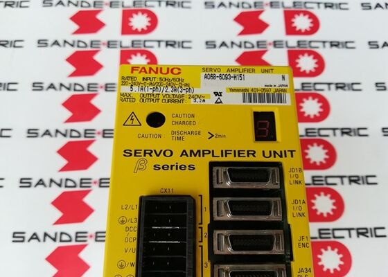 A06B-6093-H151 FANUC Unit Penguat Servo AC A06B6093H151 AO6B-6O93-HI5I