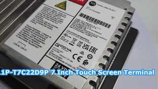 Video demonstrasi Produk Terminal HMI Allen-Bradley 2711P-T7C22D9P 24V DC