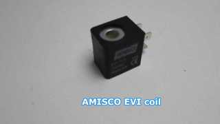 Koil Katup Solenoid AMISCO EVI7/9 AC110V 22mm | 5VA 100% ED IP65 | Etalase Pneumatik Seri EVI 7