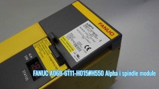 A06B-6111-H015#H550 FANUC SPM-15i Video demonstrasi produk Amplifier Spindel