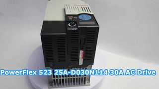Allen-Bradley 25A-D030N114 PowerFlex 523 AC Drive Video demonstrasi produk