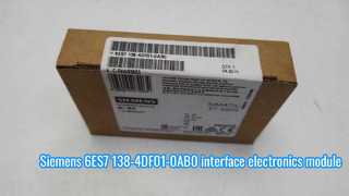Siemens 6ES7 138-4DF01-0AB0 ET 200S Modul Antarmuka Serial Video demonstrasi produk